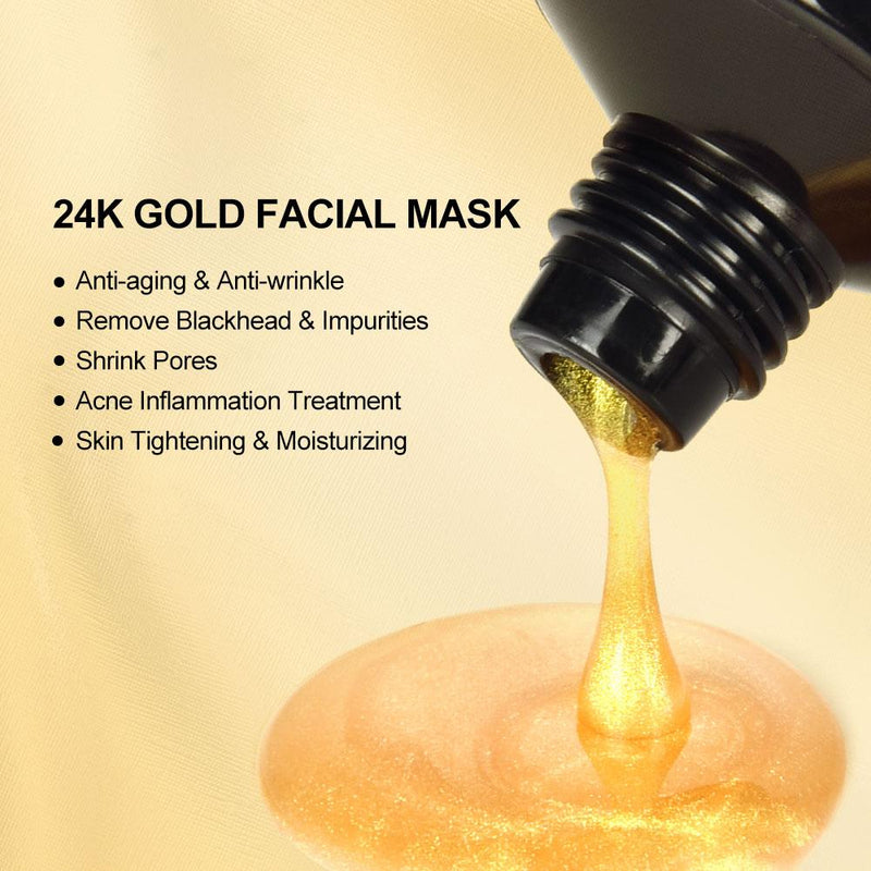 24K Gold Facial Treatment & Mask - MakenShop