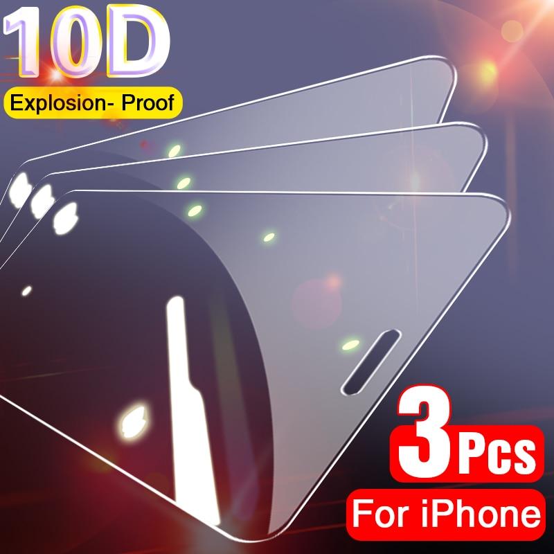 3Pcs Full Cover iPhone Screen Protector - MakenShop